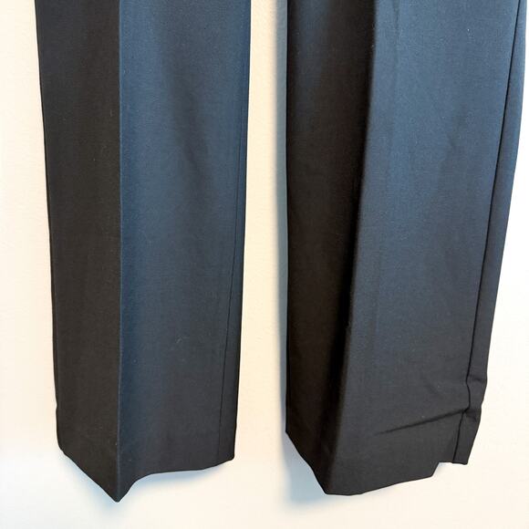 Talbots Petites Wide Leg Classic Trouser Pants Black NWT Size 10P - Picture 5 of 11